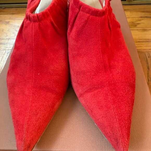 Rejina Pyo Suede Mules, size 9 - Picture 1 of 5